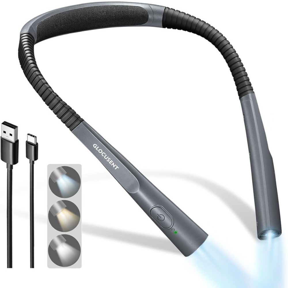 Glocusent LED Neck Reading Light